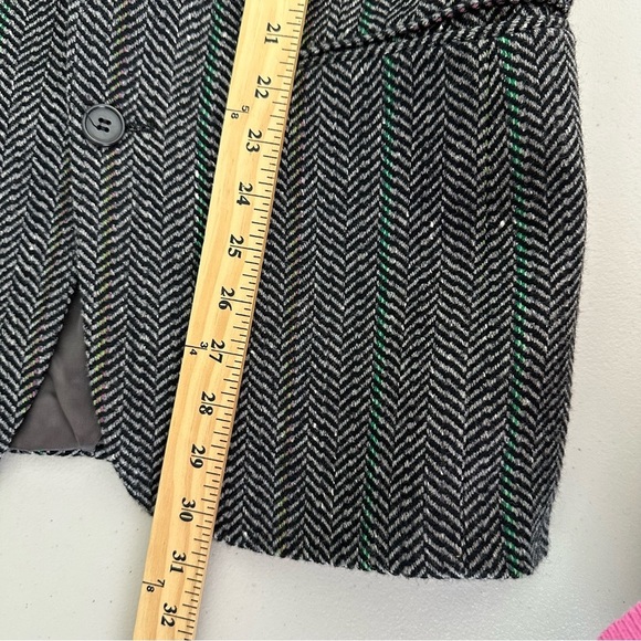 Yves Saint Laurent Herringbone Blazer Wool Size M - Picture 13 of 16